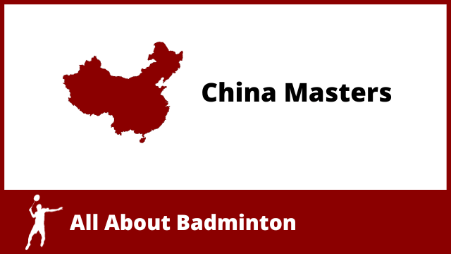 A map of China next to the words China Masters